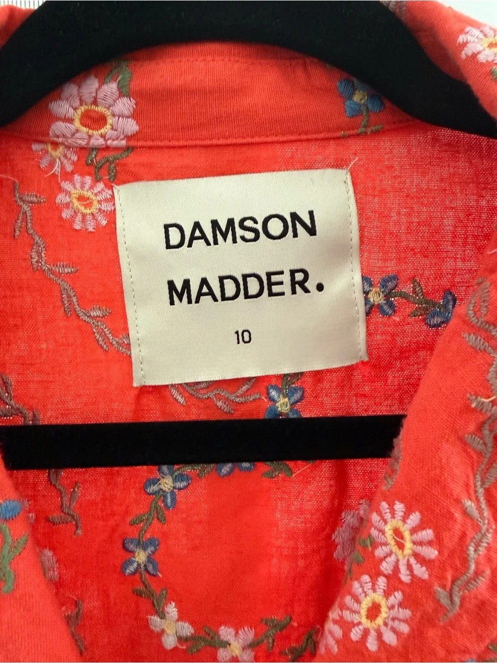 Damson Madder Embroidered Set